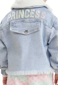 Jaqueta Infantil Jeans Princess Petit Cherrie na internet