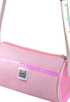 Bolsa Circular Rosa Glitter Infantil Pampili - comprar online