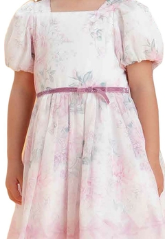 Vestido Floral Infantil Rosa Petit Cherrie - comprar online