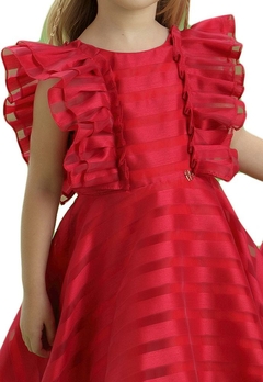 Vestido Infantil Festa Vermelho Petit Cherie - comprar online