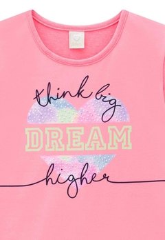 Blusa Infantil Dream Rosa Infanti - comprar online