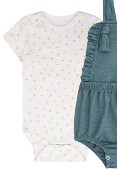 Conjunto Jardineira Infantil Verde Infanti - comprar online