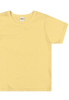 Camiseta Manga Curta em M/M Penteada Amarelo ELIAN - comprar online