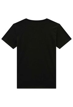 Camiseta Infantil Preta Johnny Fox - comprar online