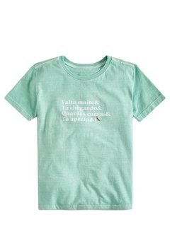 Camiseta Infantil Estampada Verde Reserva Mini