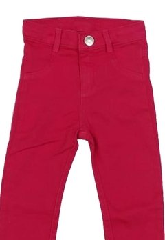 Calça Infantil Sarja Cereja Momi - comprar online