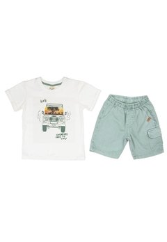 Conjunto Infantil Carro Verde Have Fun