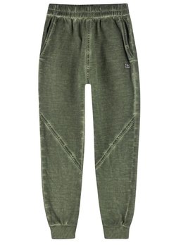 Calça Jogger Infantil Moletom Verde Colorittá