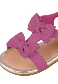 Sandália Infantil Laço Pink Pampili - comprar online