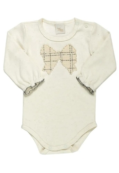 Conjunto Body Suedine Calça Tweed Xadrez Anjos Baby - comprar online