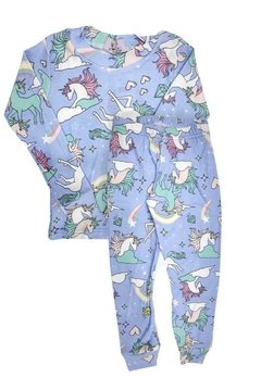 Pijama Infantil Unicórnio Lilás Vim Vi Venci