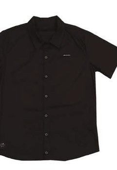 Camisa Botões Infantil Preto Ok & Pakita - comprar online