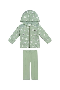 Conjunto jaqueta Legging Verde Infantil Colorittá
