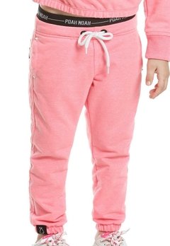 Calça Moleton Infantil Rosa Poah Noah - comprar online