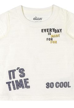 Camiseta ML Everyday So Cool Off White ELIAN - comprar online