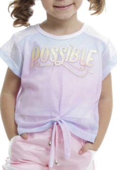 Conjunto Blusa Calça Infantil Rosa Carol e Dani - comprar online
