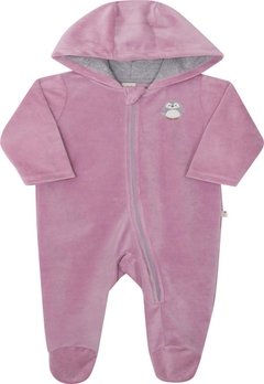 Macacão Longo Infantil Rosa Nini&Bambini