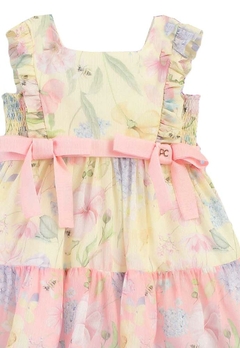 Vestido Bebê Festa Floral Laços Petit Cherie - comprar online