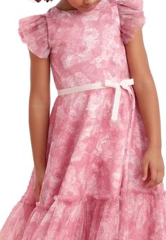 Vestido Infantil Rosa Laço Petit Cherrie - comprar online