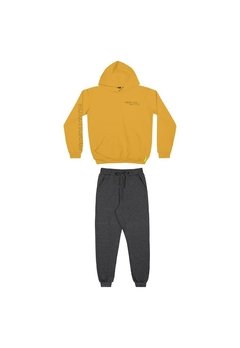 Conjunto ML Moletom Infantil Amarelo Elian