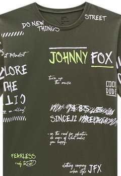 Camiseta MC Explore Verde Escuro Johnny Fox - comprar online