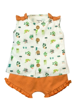 Conjunto Curto Jardinagem Tilly Baby