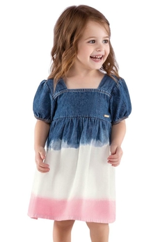 Vestido Colors Jeans Infantil Coloritta - comprar online