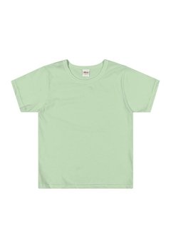 Camiseta Manga Curta em M/M Penteada Verde ELIAN