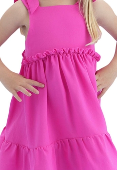 Vestido Infantil Moderno Rosa Pink Mon Sucré - comprar online