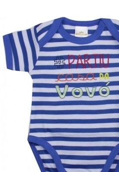 Body Curto Partiu Casa Da Vovó Azul Best Club - comprar online