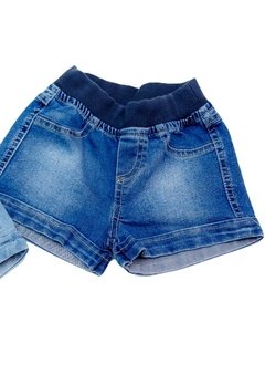 Shorts Infantil Jeans Passagem Secreta