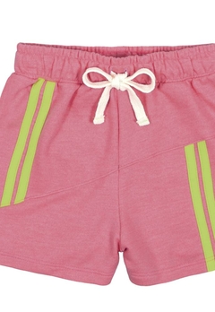 Shorts Infantil Moletom Rosa Catavento - comprar online