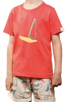 Conjunto Bermuda Camiseta Barco Infantil BugBee - comprar online