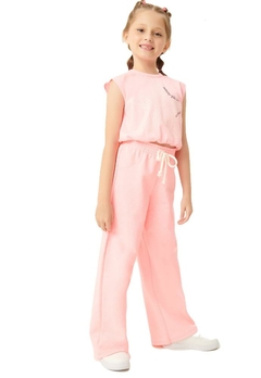 Conjunto Calça Rosa Estrela Infantil Abrange - comprar online