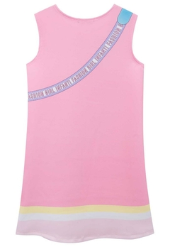 Vestido Infantil Flytech Estampado Rosa Infanti - comprar online