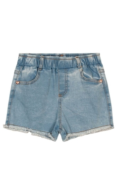 Shorts Jeans Claro Destroyt Infantil Brandili - comprar online