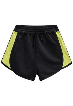 Shorts Boxer Moletinho Preto NUV.ON