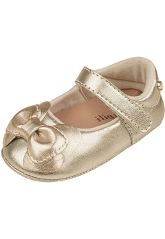 Sapato Infantil Dourado Laço Pampili