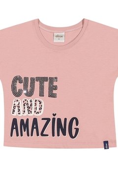 Blusa Infantil Cute Rosa Elian - comprar online