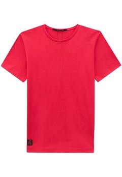 Camiseta Infantil Vermelha Johnny Fox