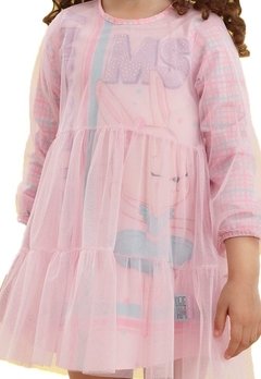 Vestido Infantil Rosa Mon Sucre - comprar online