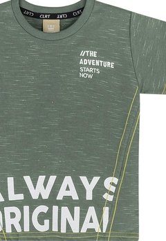 Camiseta Infantil Always Verde Colorittá - comprar online