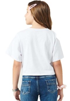 Blusa Infantil Delete The Drama Branca Vic&Vicky - comprar online