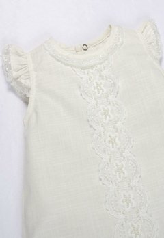Macacão Infantil Branco Anjos Baby - comprar online