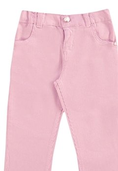 Calça Infantil Jeans Rosa Açucena - comprar online