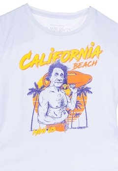 Camiseta T-Shirt Einstein Califórnia Branco Mini Us - comprar online