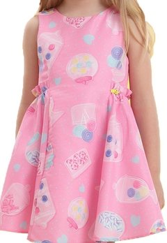 Vestido Infantil Rosa Doce Mon Sucre - comprar online