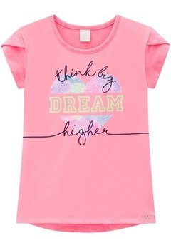 Blusa Infantil Dream Rosa Infanti