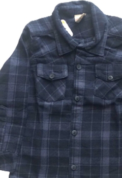 Camisa Infantil Xadrez Azul Have Fun - comprar online