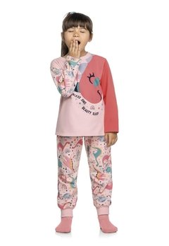 Pijama Infantil Rosa Beauty Sleep Elian